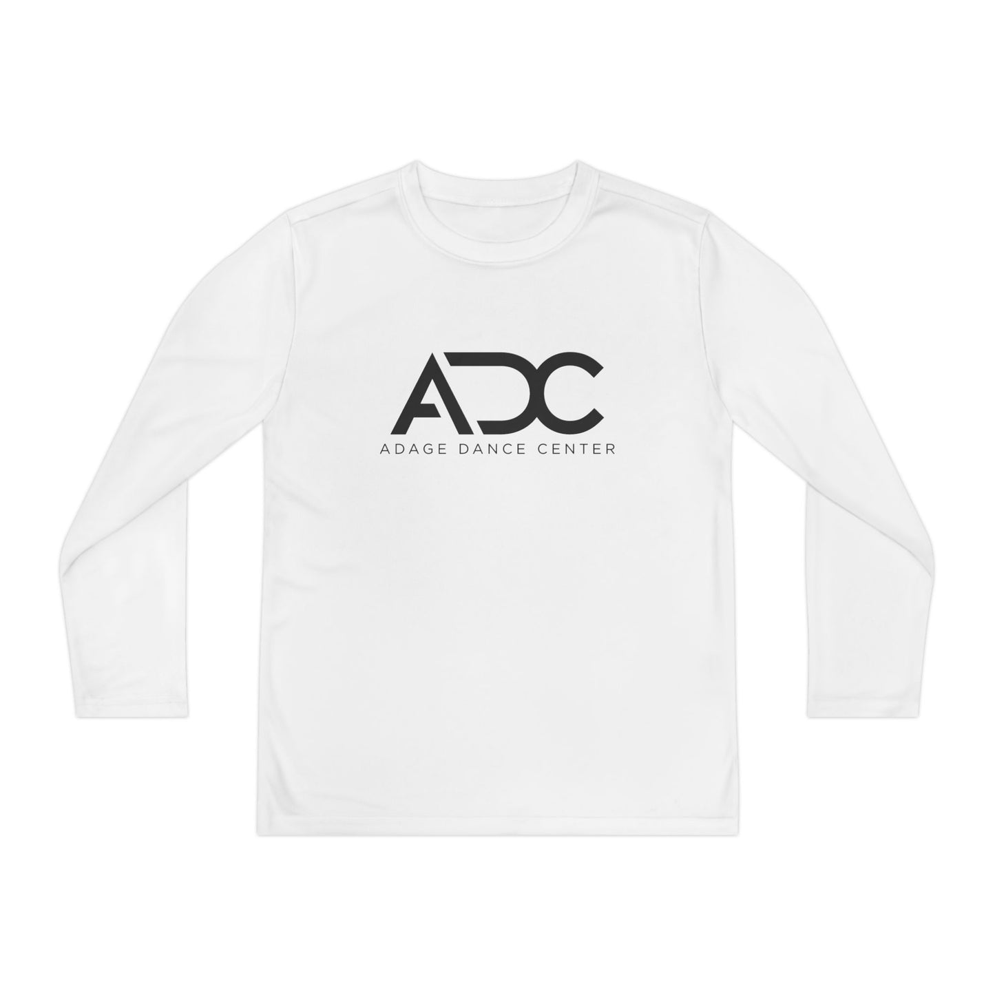 Adage Dance Center: Youth Long Sleeve Tee (Front Logo)
