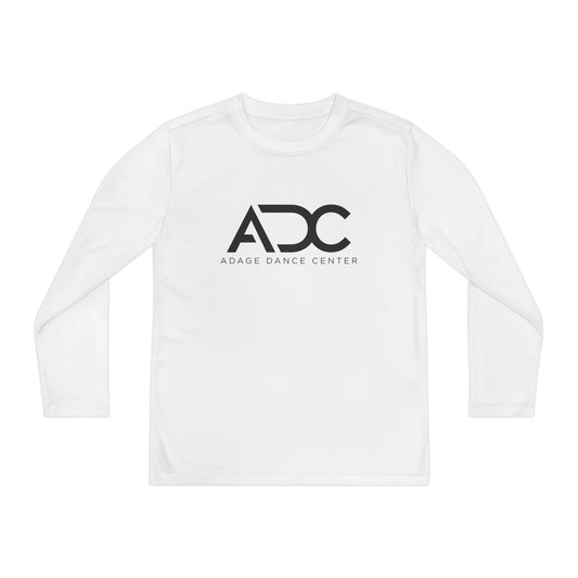 Adage Dance Center: Youth Long Sleeve Tee (Front Logo)