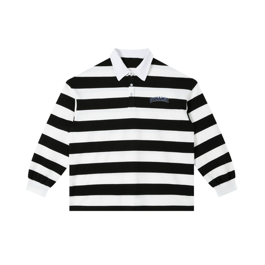 DF Fall 2026 - Rugb Stripe Polo Shirt