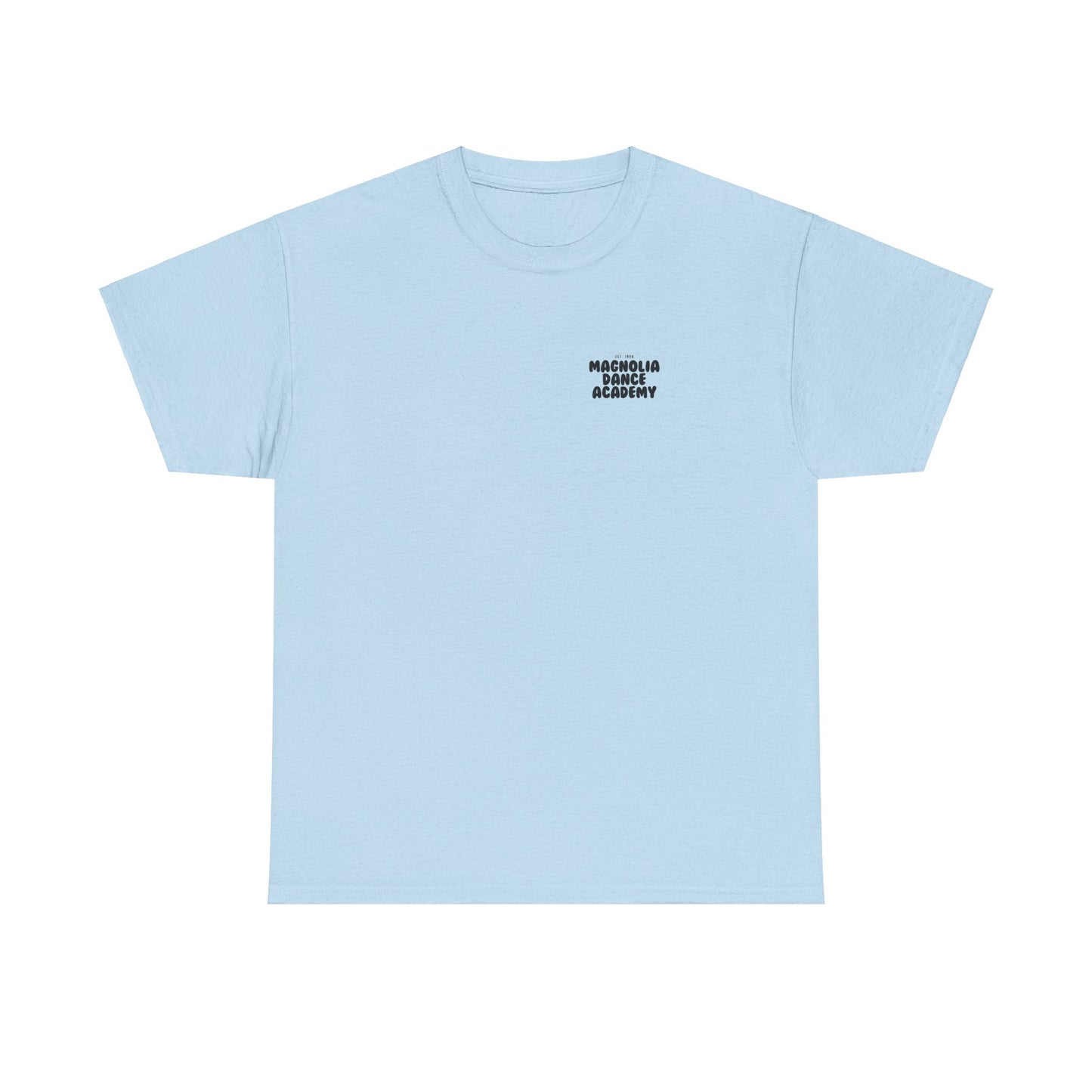 MDA - Unisex Cotton Tee (Front Mini Logo, Back Large Logo)