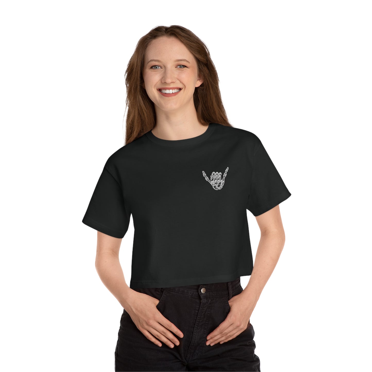 Spooky Summer - Champion Women's Heritage Cropped T-Shirt