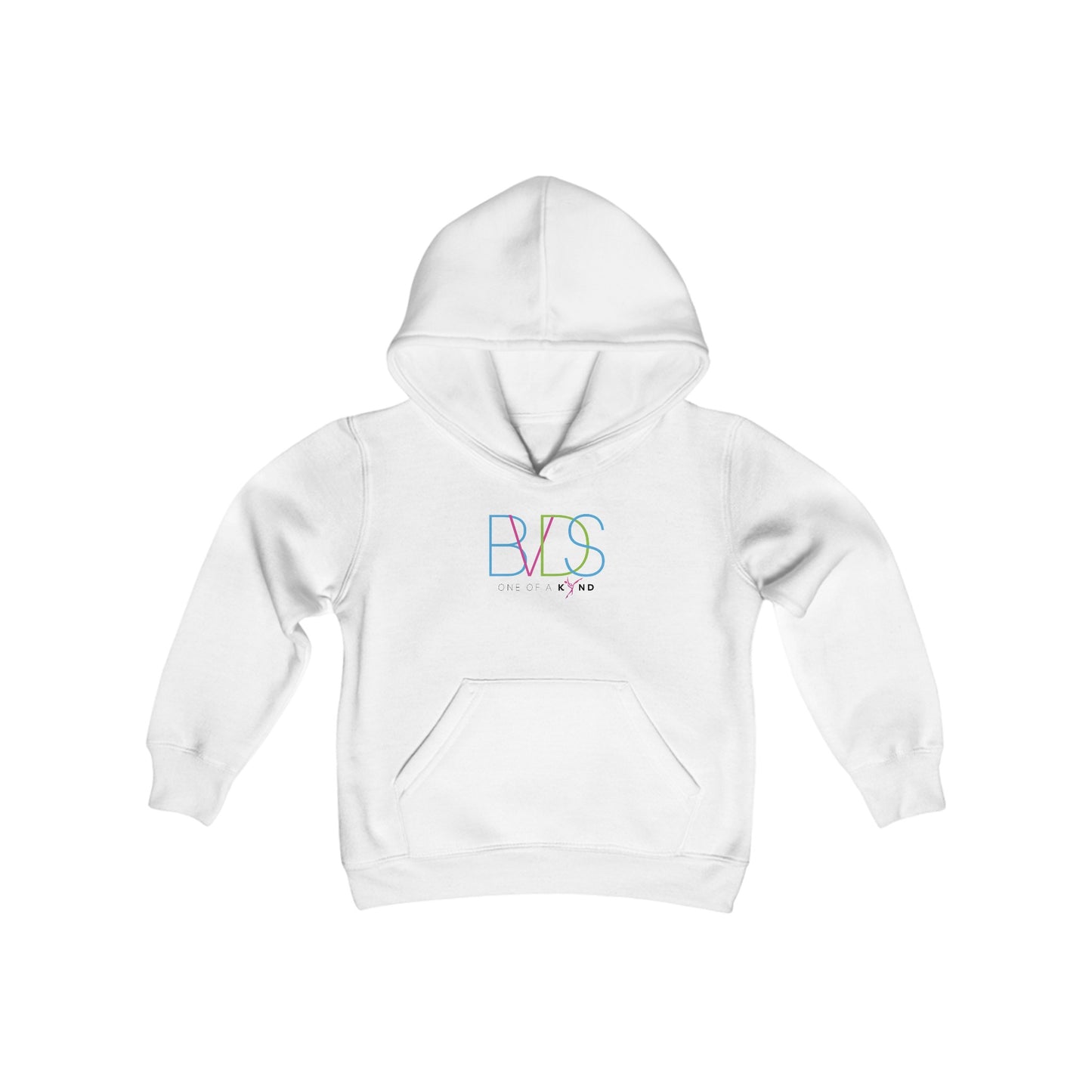 BellaVia - Youth Hooded Sweatshirt (Front Design)