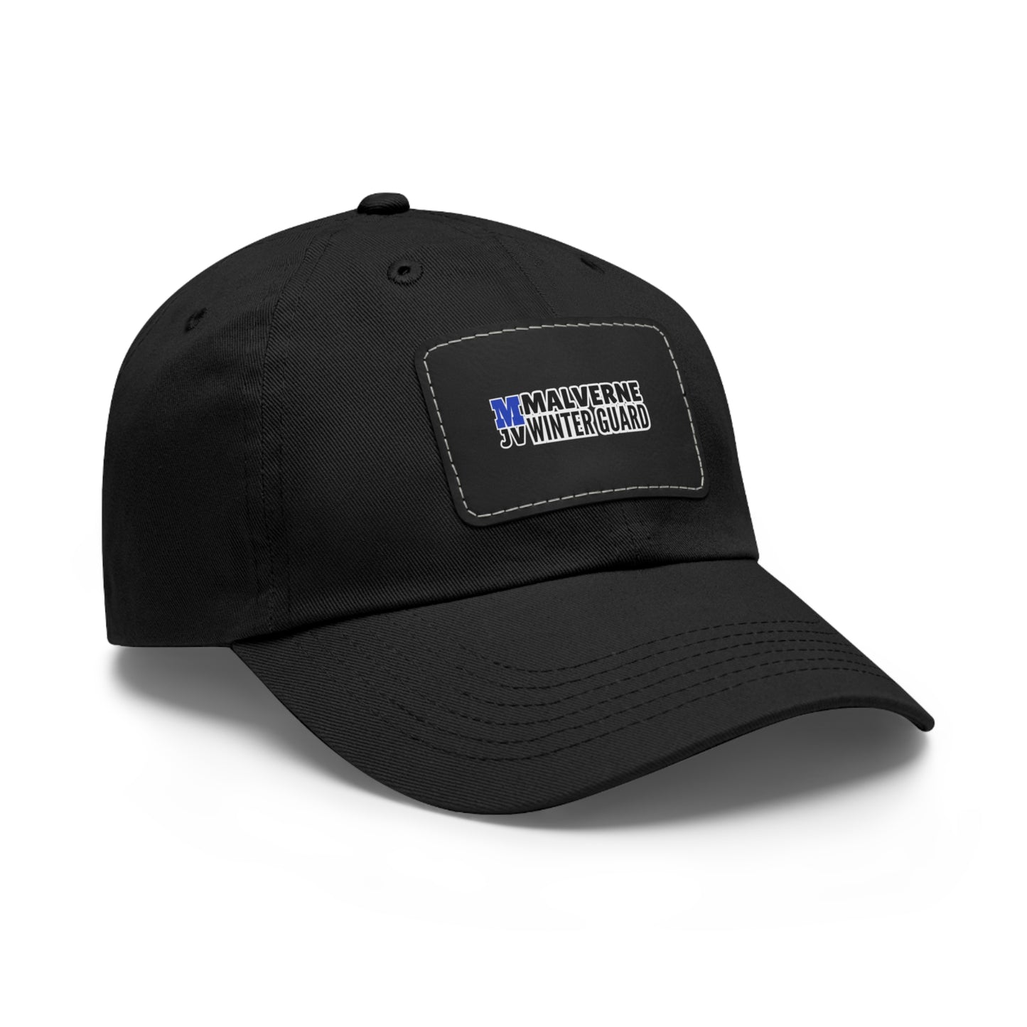 JV Malverne Winter Guard - Leather Patch Baseball Hat