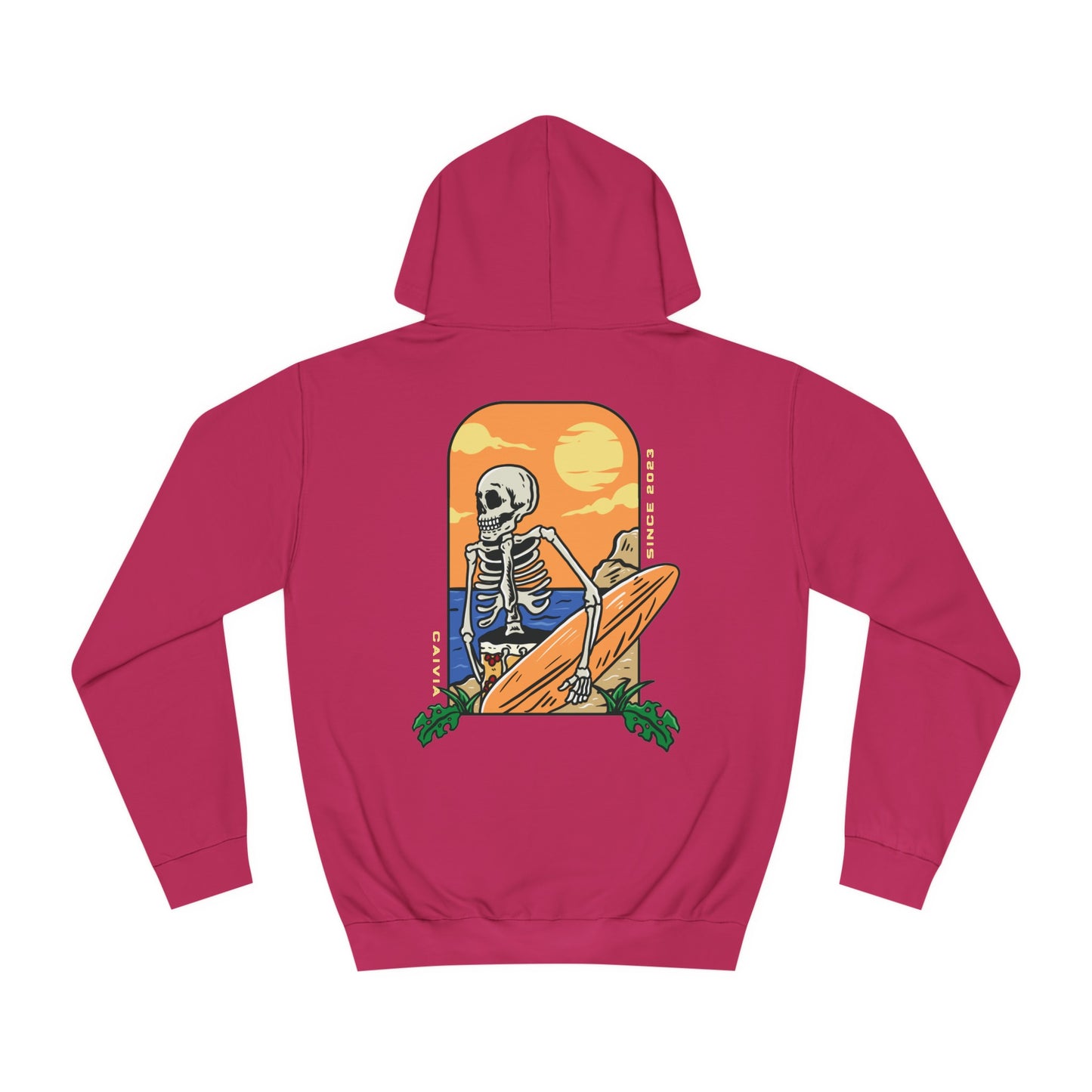 SPOOKY SUMMER - Unisex Hoodie (Front Hand, Back Design)