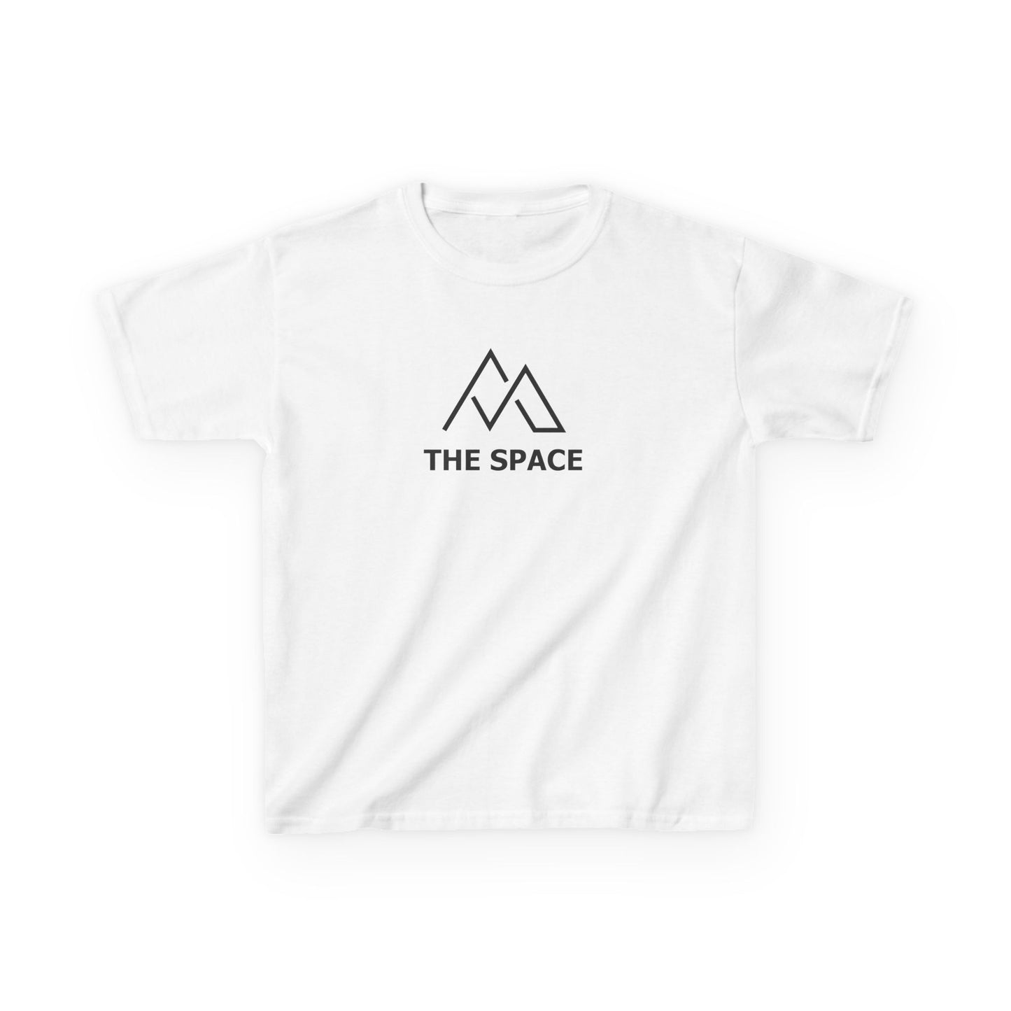The Space - Youth Heavy Cotton Tee (Left Chest Logo, Back Name) Custom: Read Description