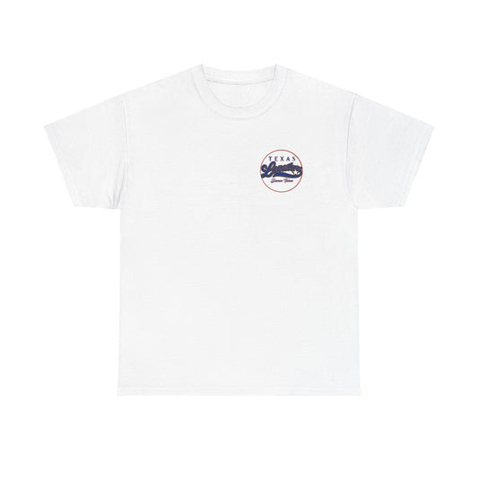 TEXAS LIVE! LONESTARS - Unisex Heavy Cotton Tee (Front Logo, Back Logo)