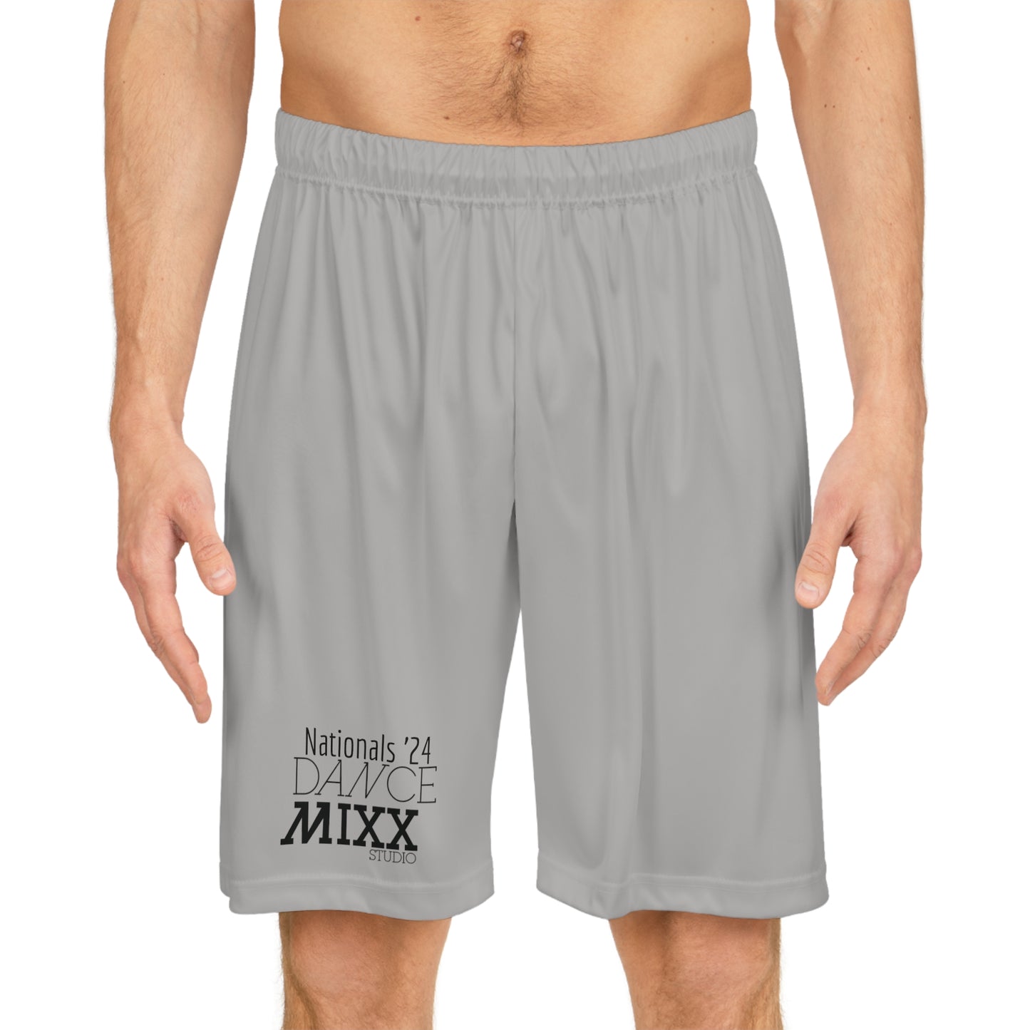 Mixx Nationals Adult Basketball Shorts - (Front Right OG Logo)