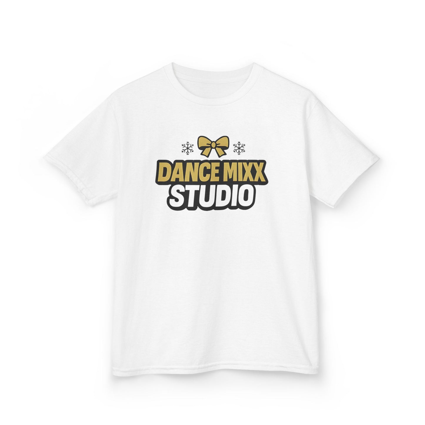 Dance Mixx Studio - Youth Holiday Bow T-Shirt (Option 1)