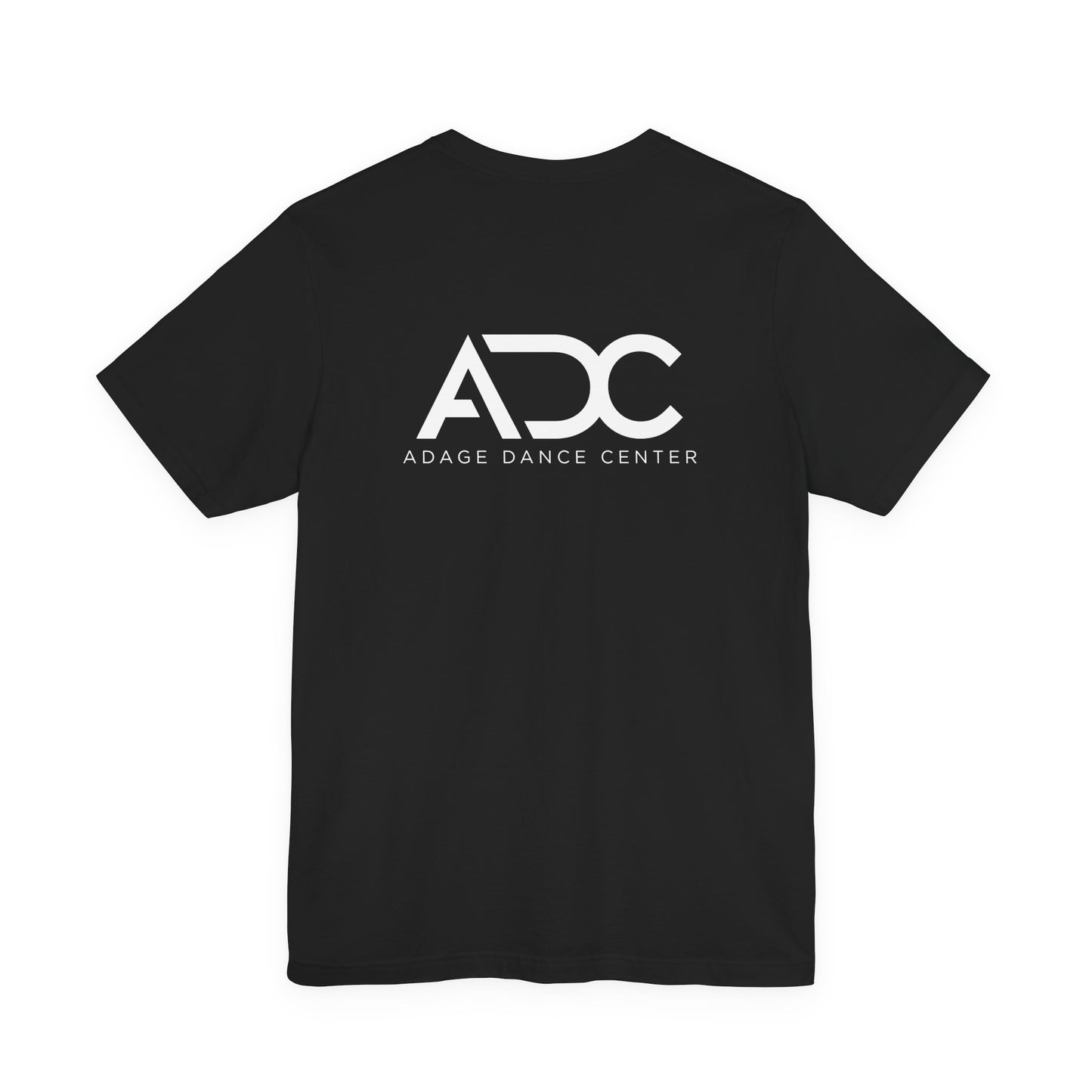 Adage Dance Center: Bella+Canvas Unisex Tee (Front Logo, Back Logo)