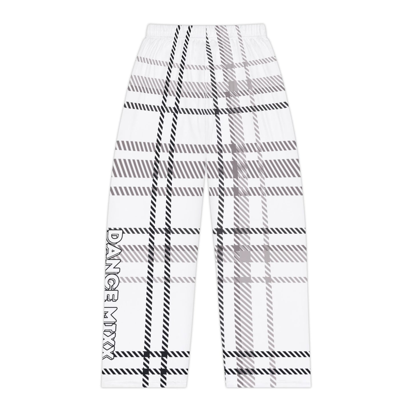 MIXX Fall - Women's Pajama Pants (Plaid Print, Left Leg Design)