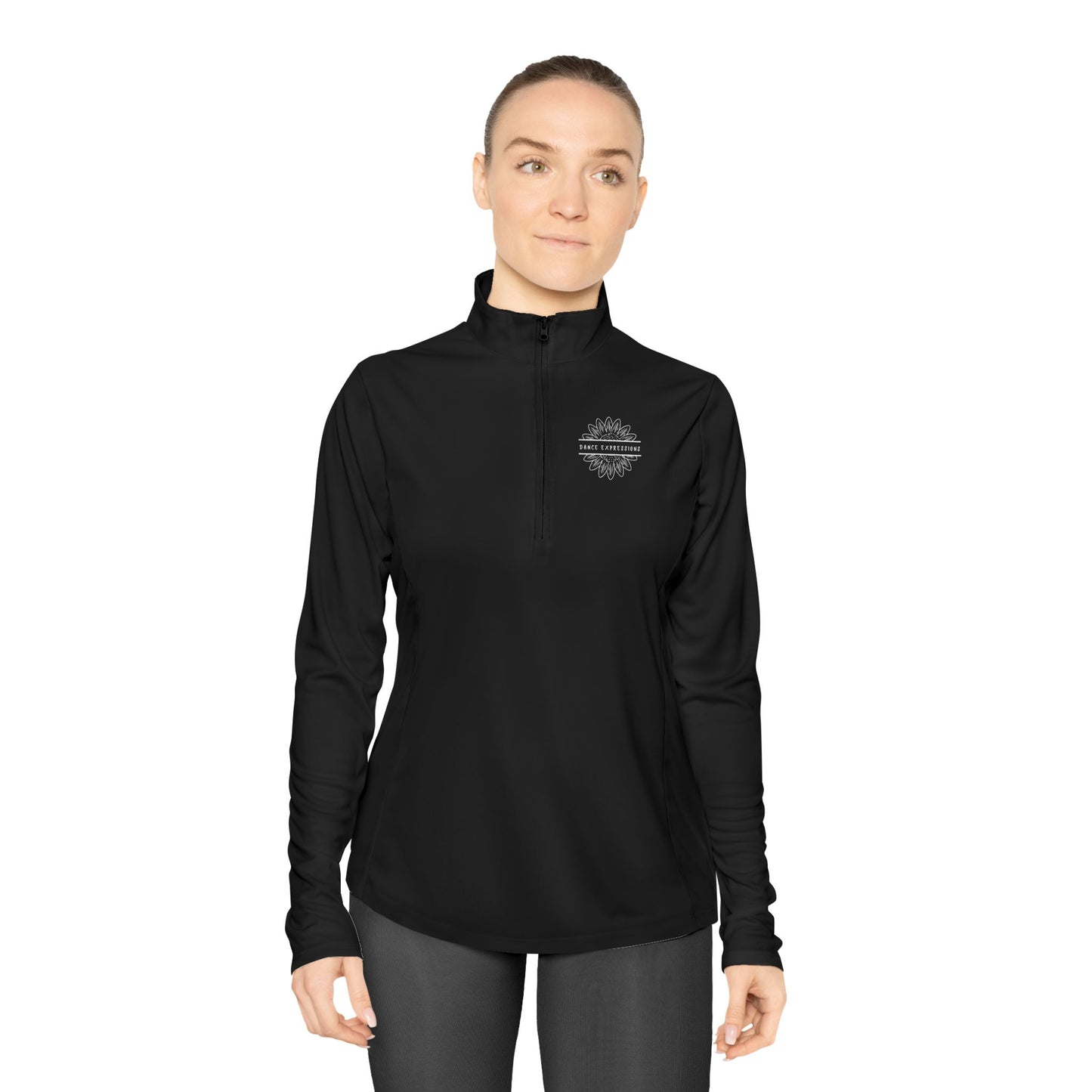 DE - Ladies Quarter-Zip Pullover