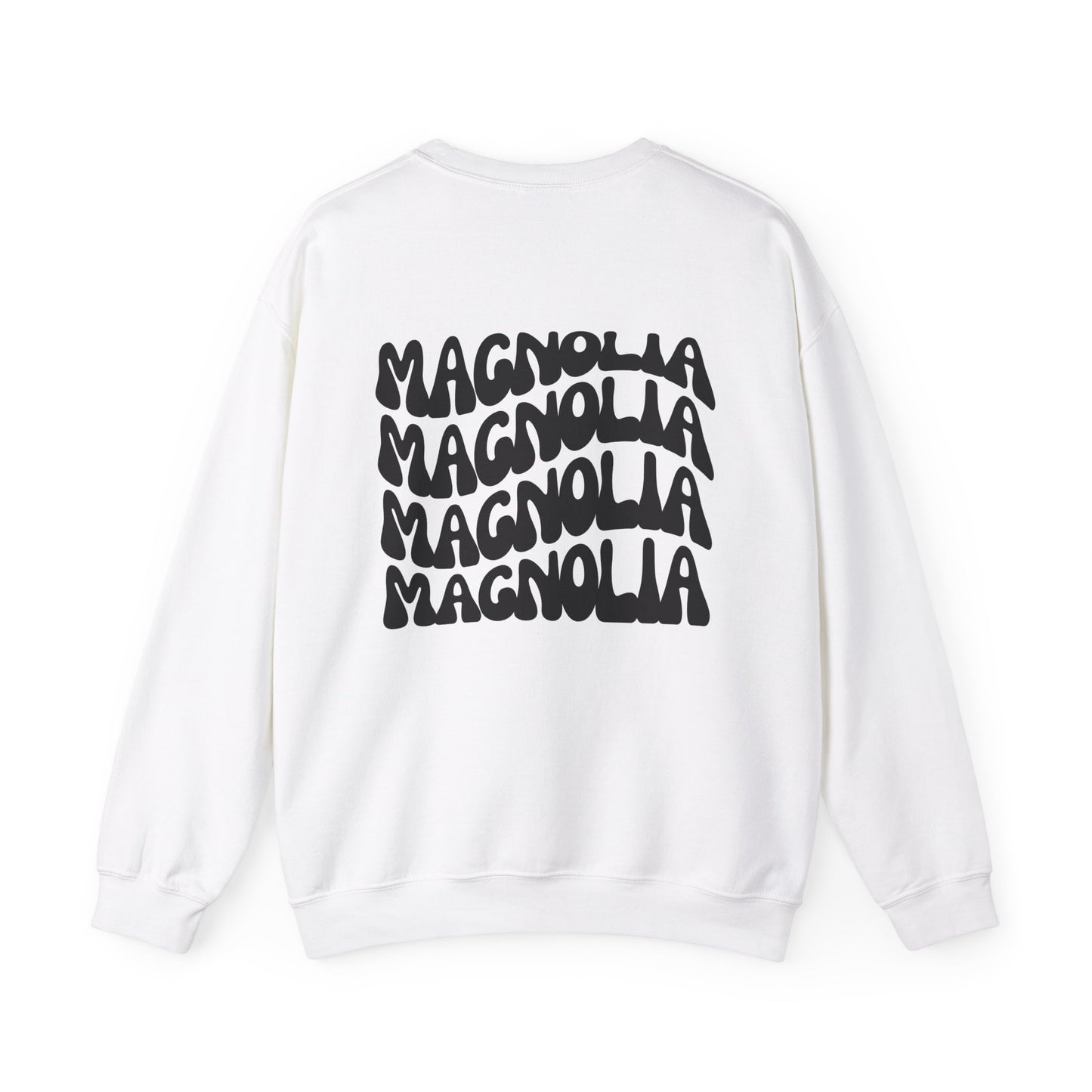 MDA - Unisex Crewneck Sweatshirt (Front Mini Logo, Back Large Logo)