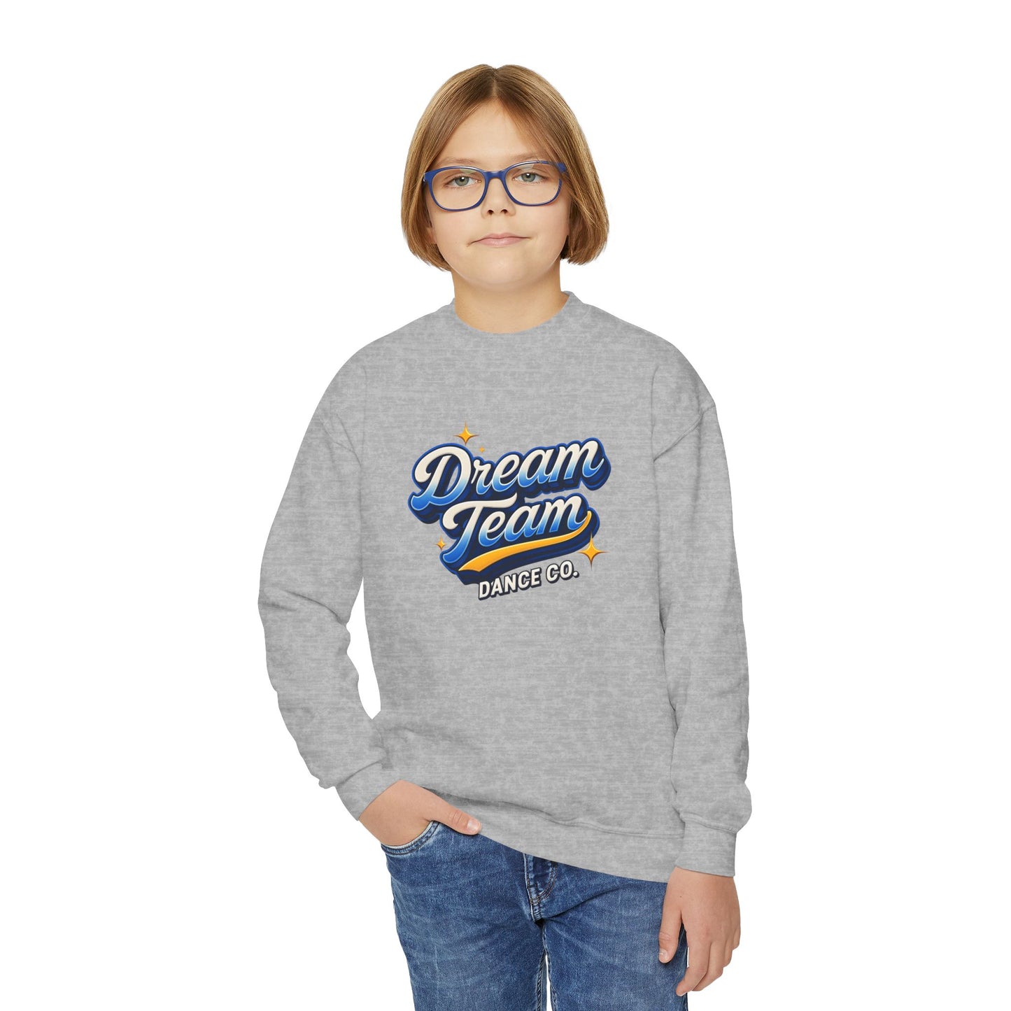 Dream Team Dance Company - Youth Crewneck Sweatshirt - Custom (Read Description)