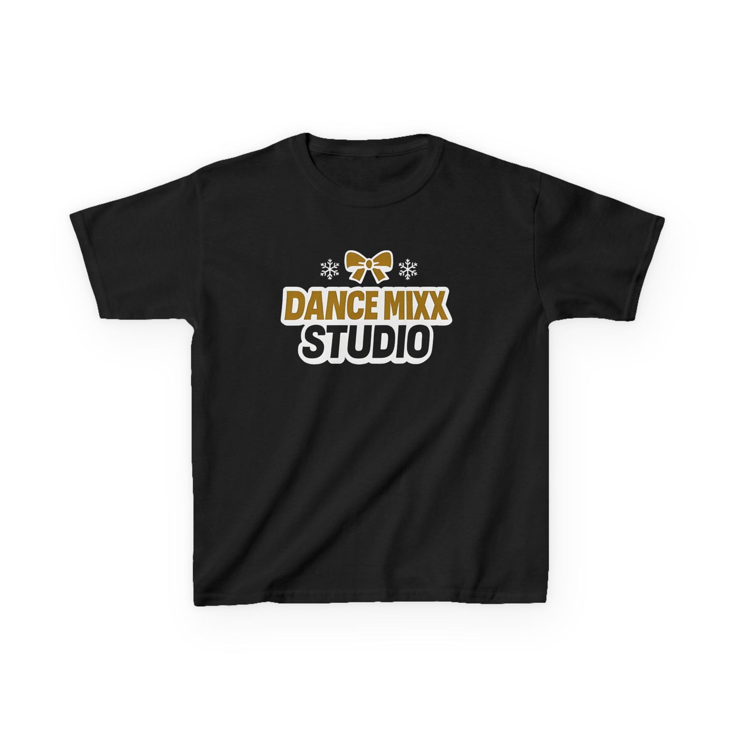 Dance Mixx Studio - Youth Holiday Bow T-Shirt (Option 1)