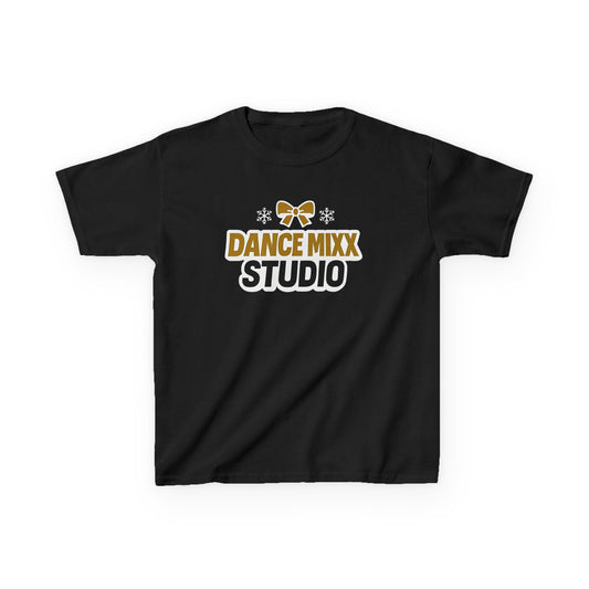 Dance Mixx Studio - Youth Holiday Bow T-Shirt (Option 1)