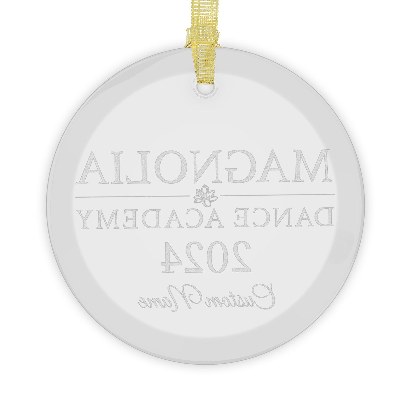 MDA - CUSTOM 2024 Glass Ornaments *READ BELOW*