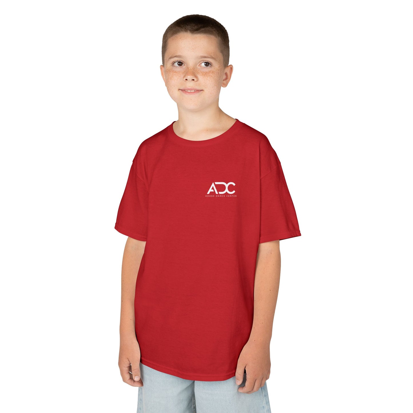 Adage Dance Center: Gildan Youth T-Shirt (Front Logo, Back Logo)