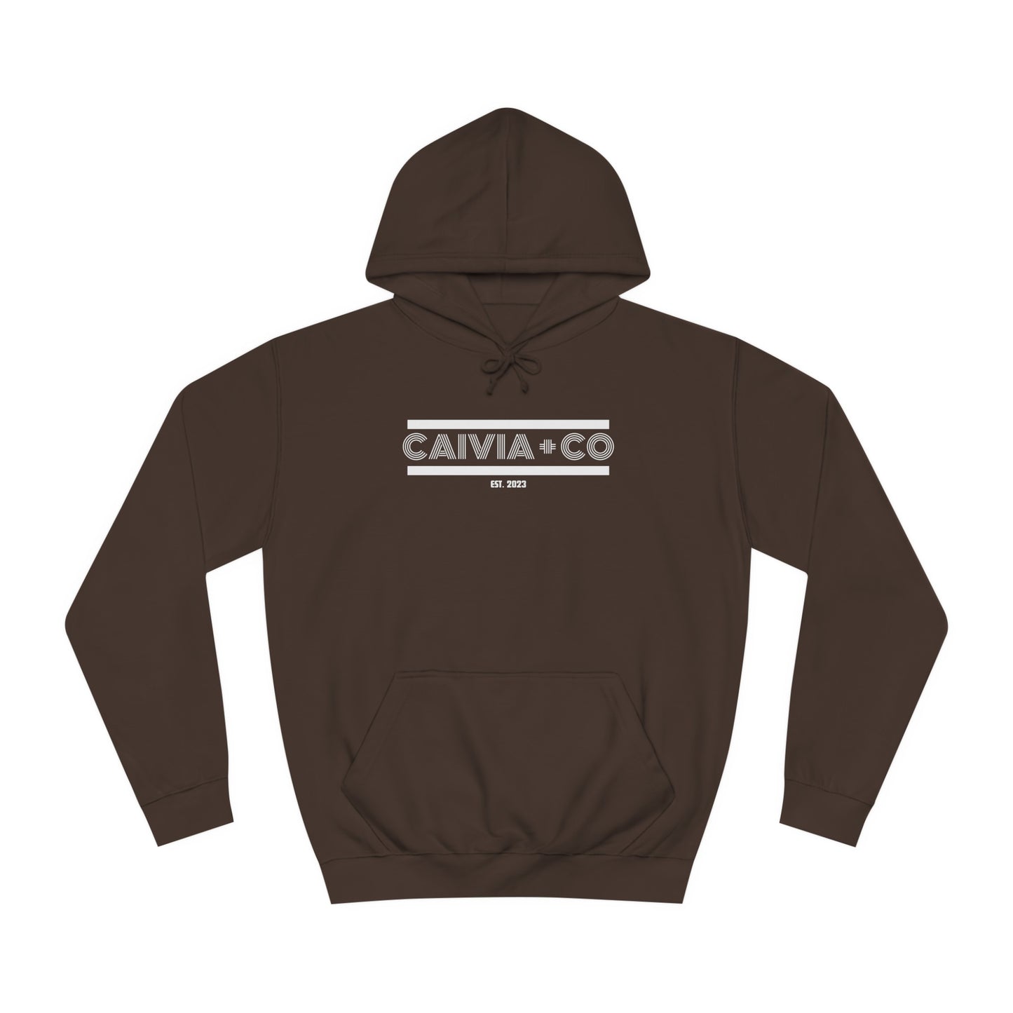 CAIVIA & Co. - Unisex Hoodie (Front Logo, Back Design)