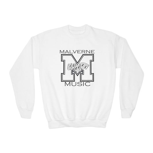 Malverne Music - Youth Crewneck