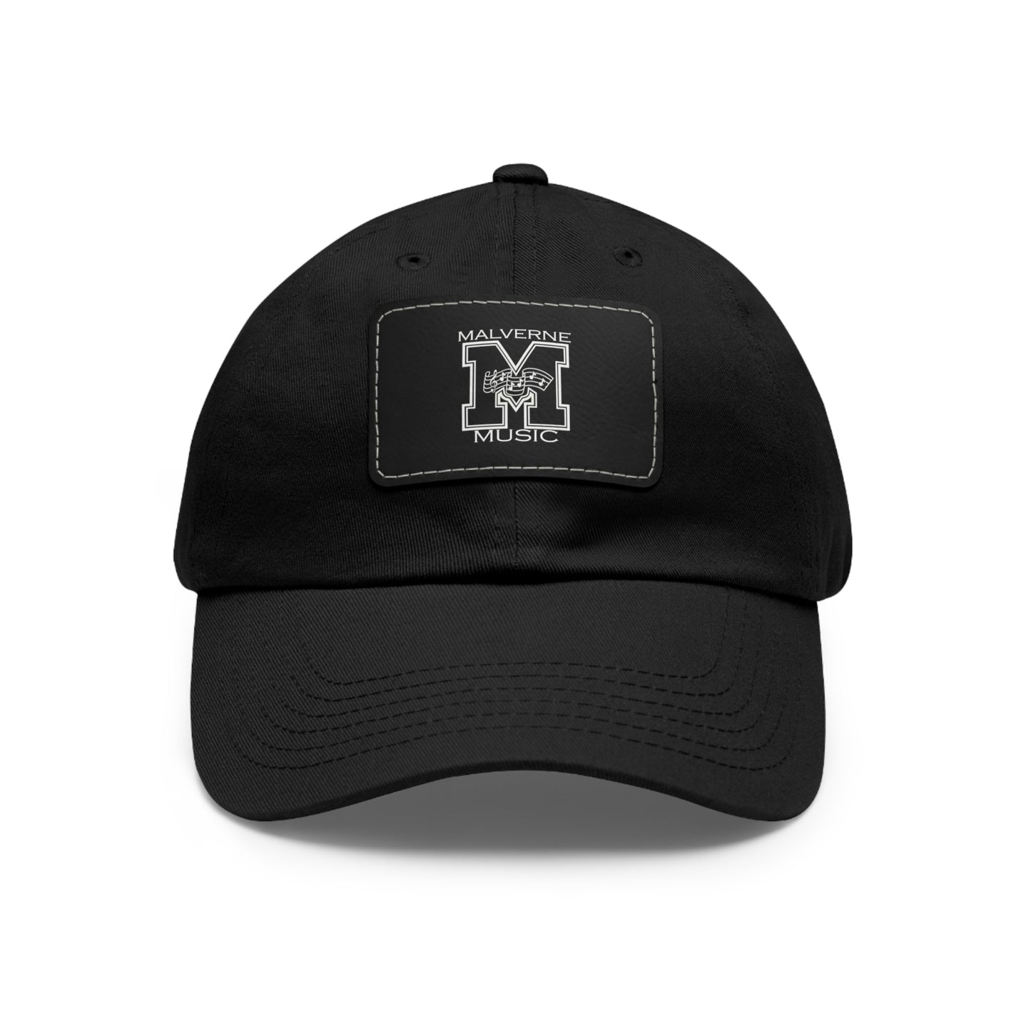 Malverne Music - Leather Patch Baseball Hat