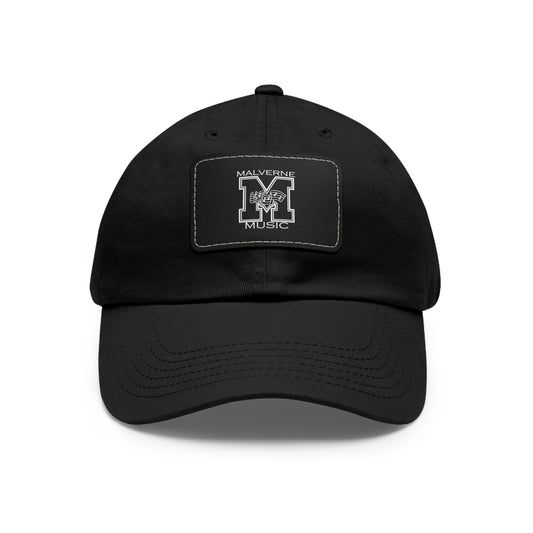 Malverne Music - Leather Patch Baseball Hat