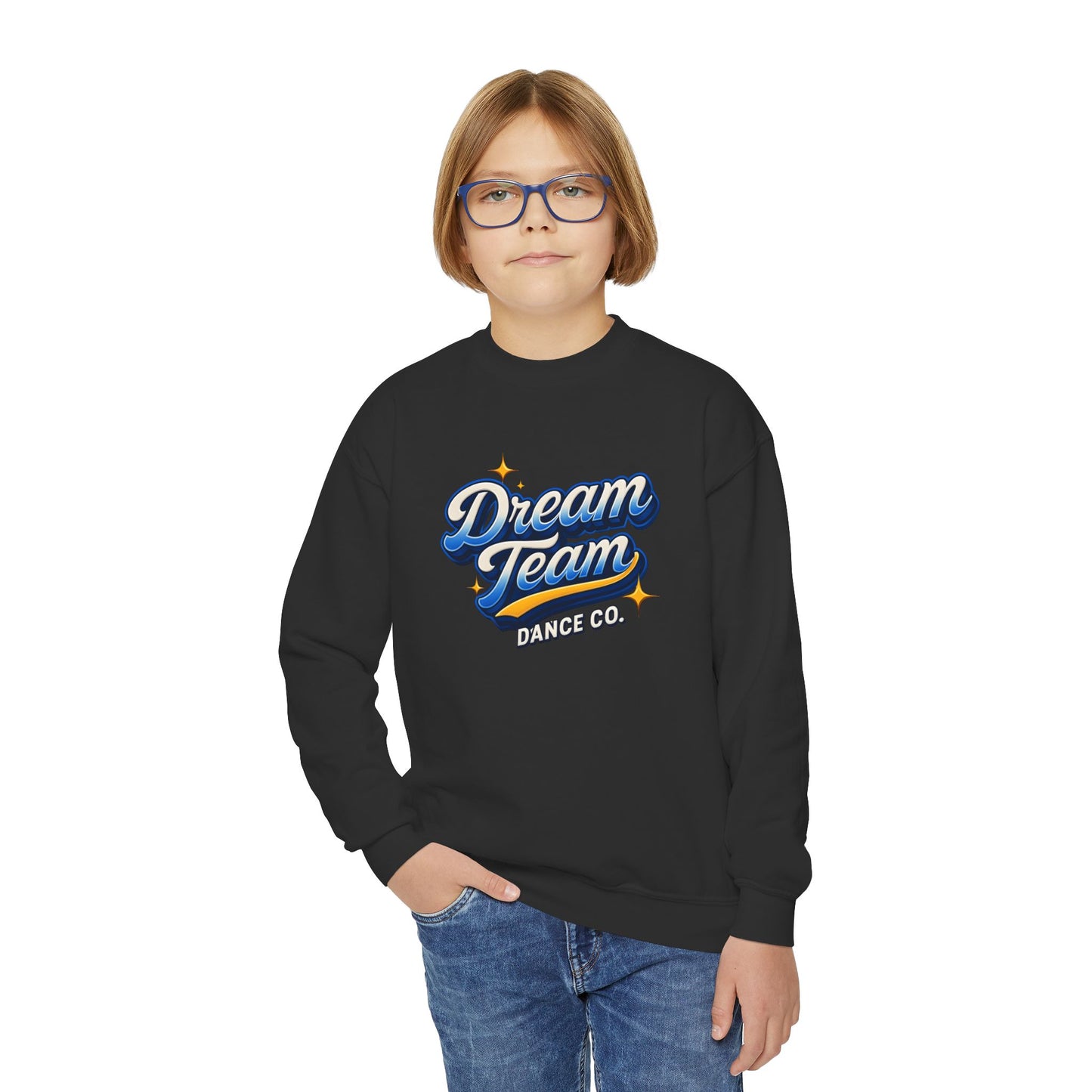 Dream Team Dance Company - Youth Crewneck Sweatshirt - Custom (Read Description)