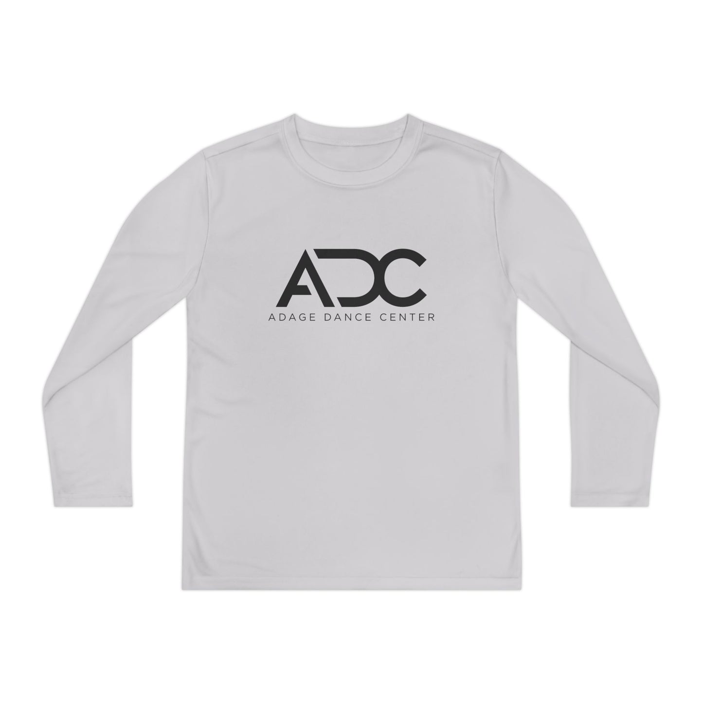 Adage Dance Center: Youth Long Sleeve Tee (Front Logo)