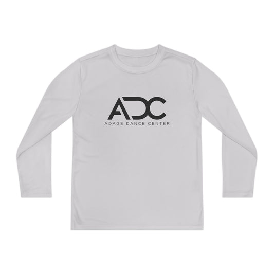 Adage Dance Center: Youth Long Sleeve Tee (Front Logo)