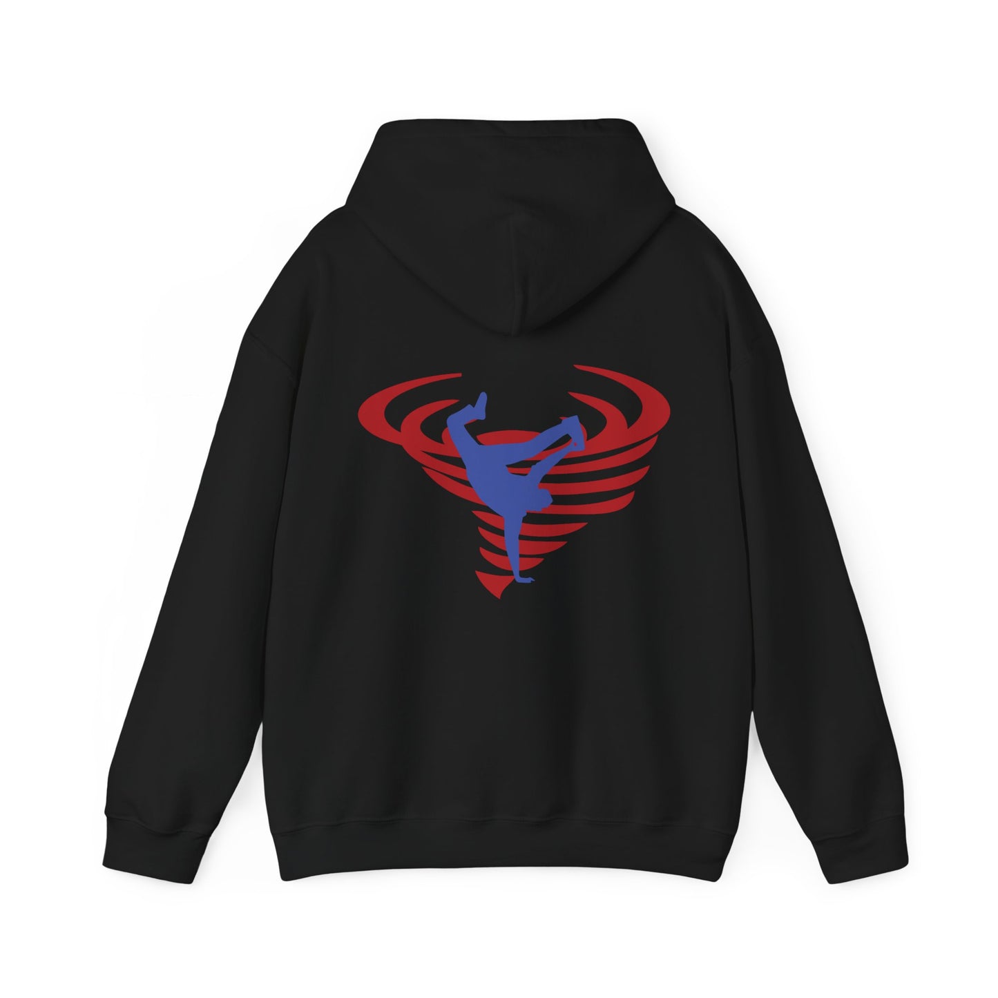 SSD - (RUNS SMALL) Unisex Hooded Sweatshirt - Front Logo, Back Design Male