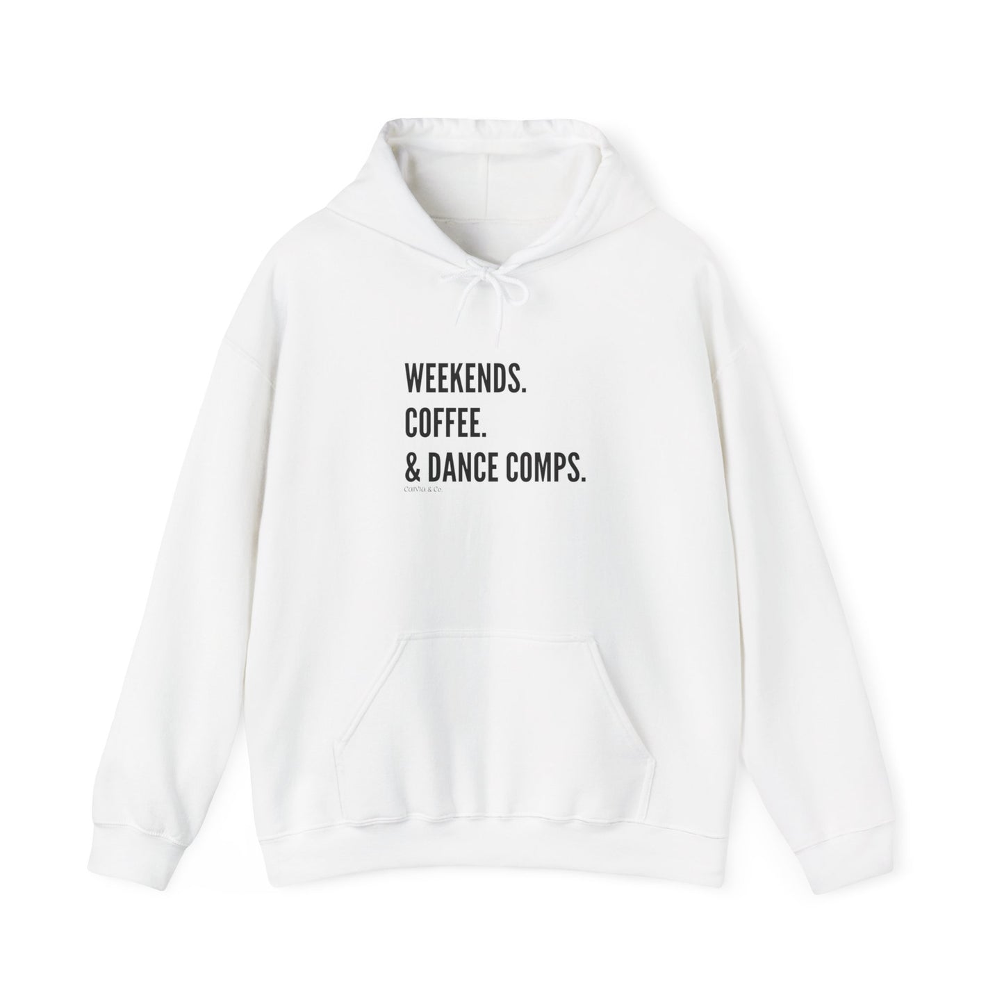 DANCE COMPS - Unisex Hooded Sweatshirt - Front Design