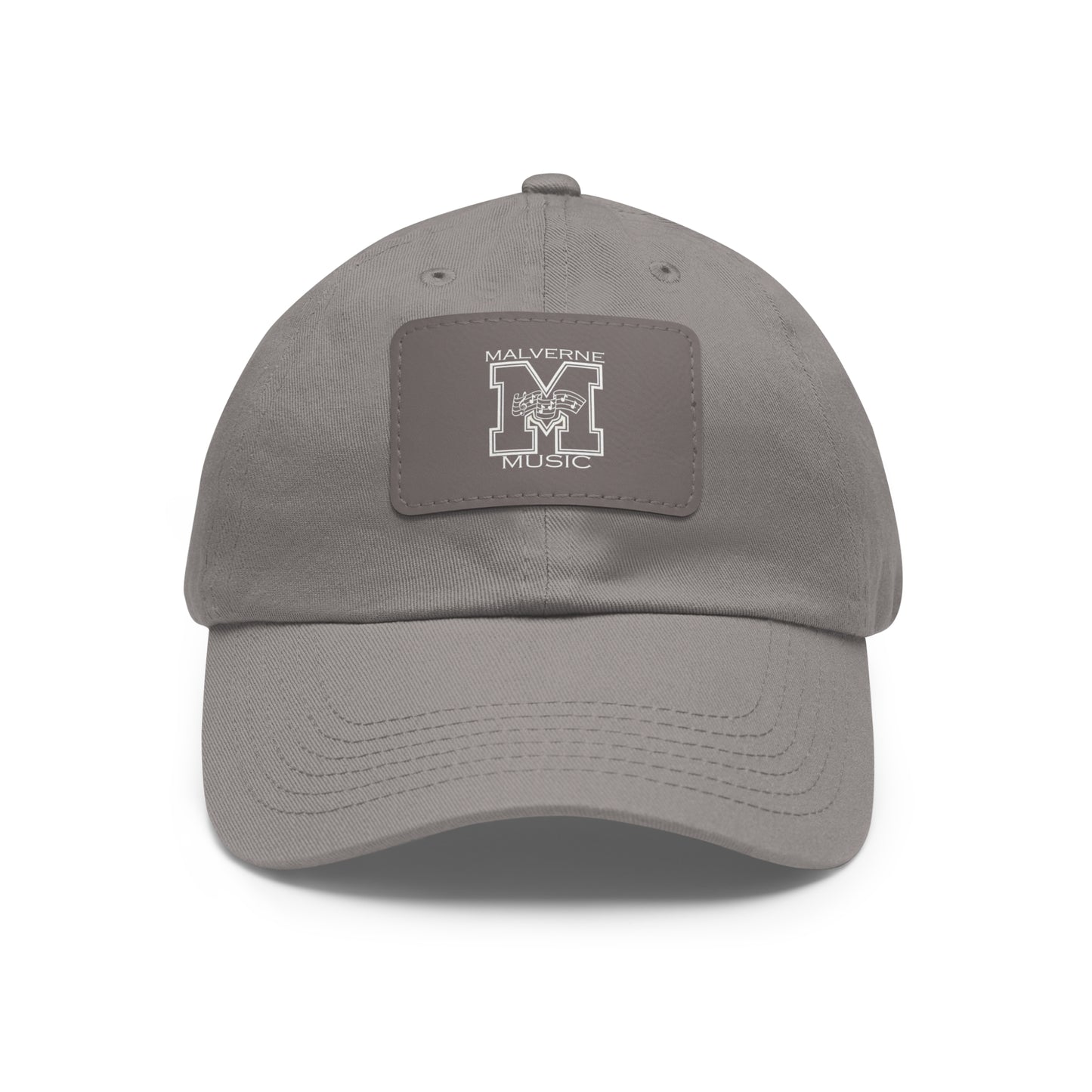 Malverne Music - Leather Patch Baseball Hat
