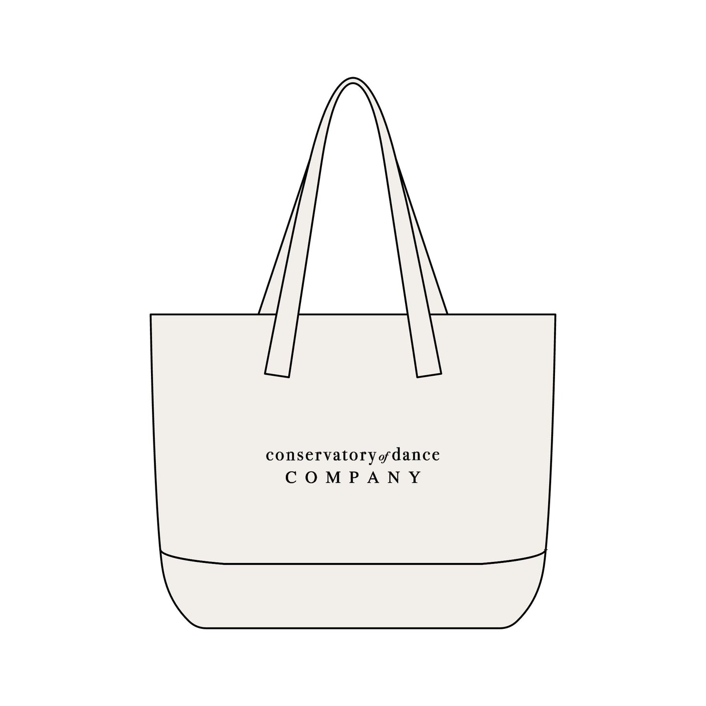 CODC - Zippered Canvas Tote