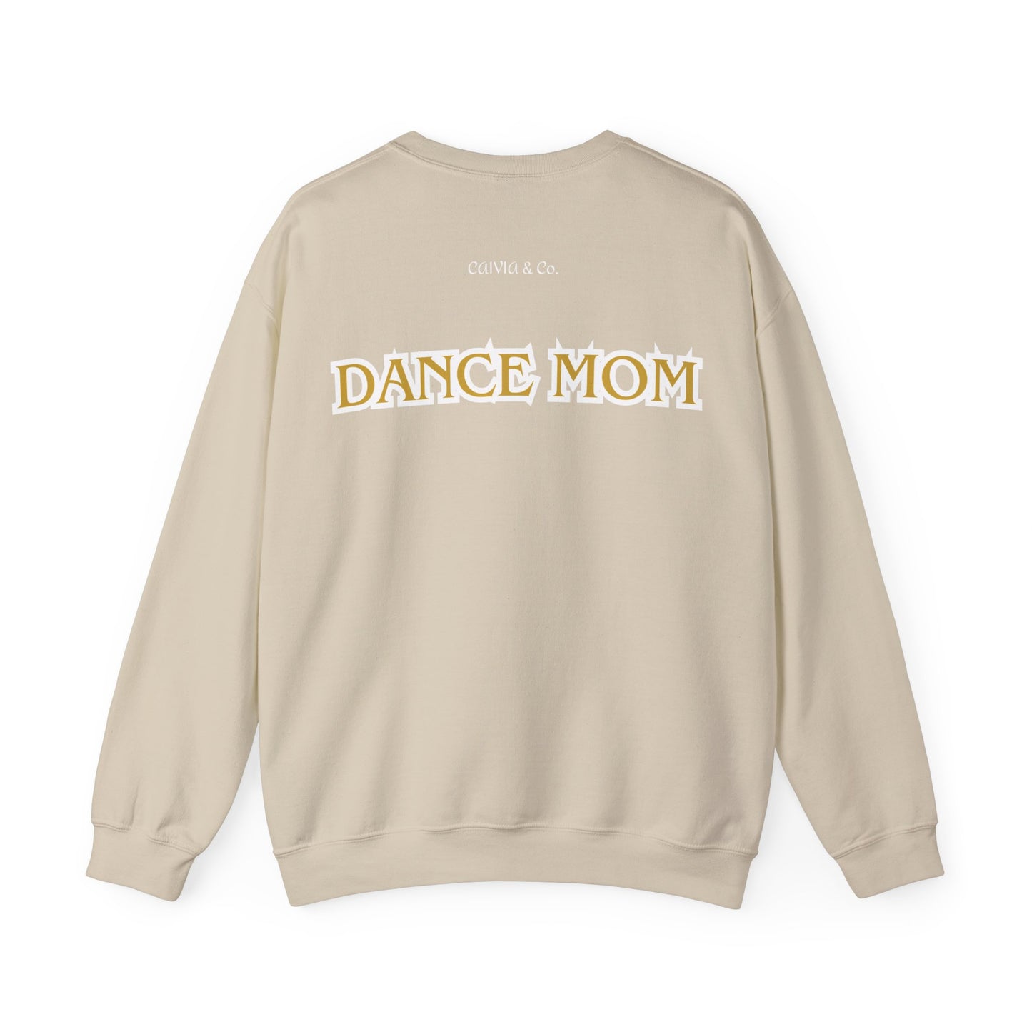 DANCE MOM DE - Unisex Crewneck Sweatshirt - (Front Design, Back Statement)