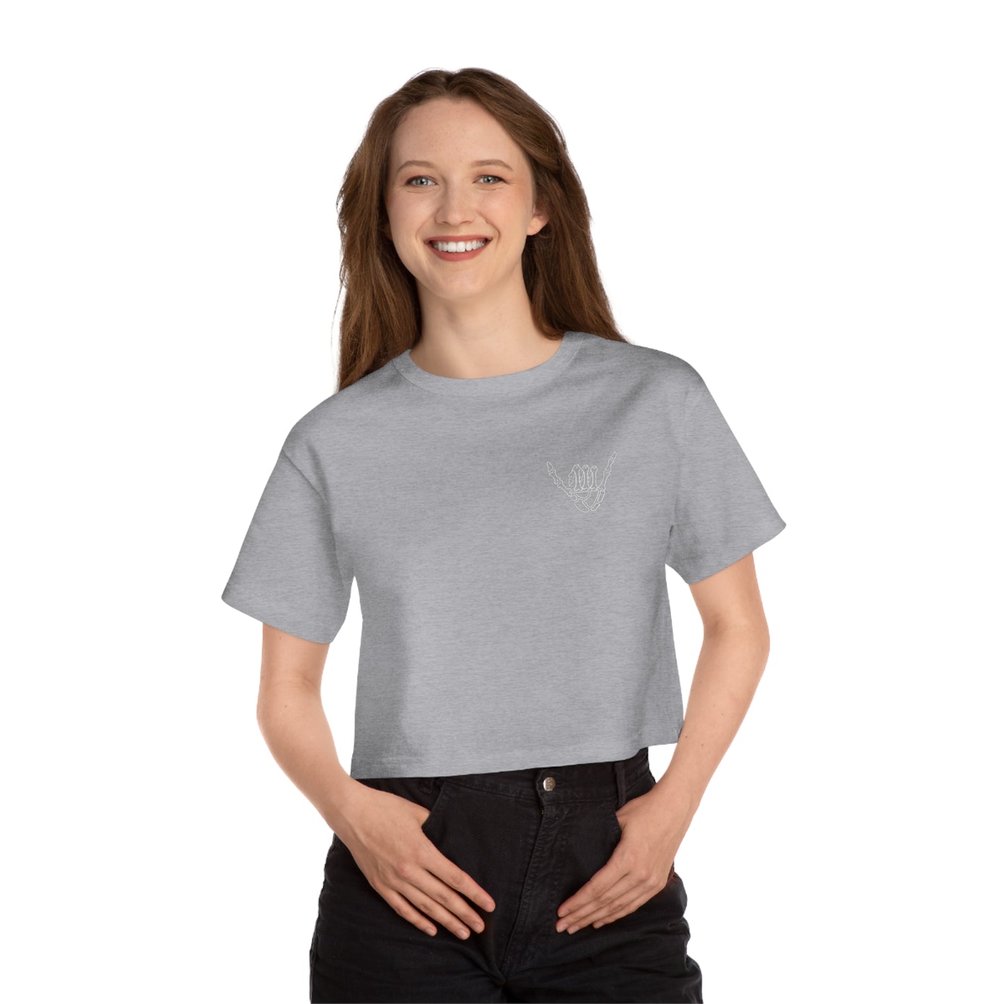 Spooky Summer - Champion Women's Heritage Cropped T-Shirt