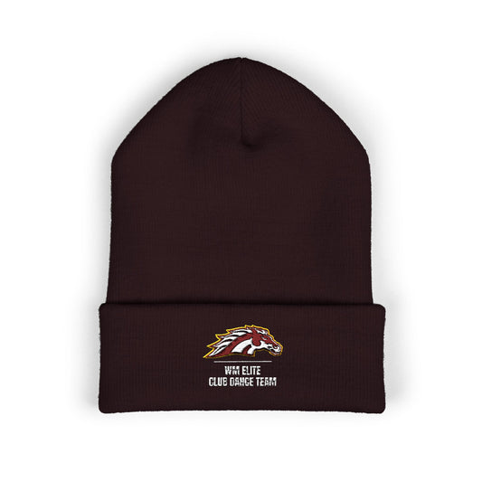 WMEDT - Embroidered Cuffed Beanie