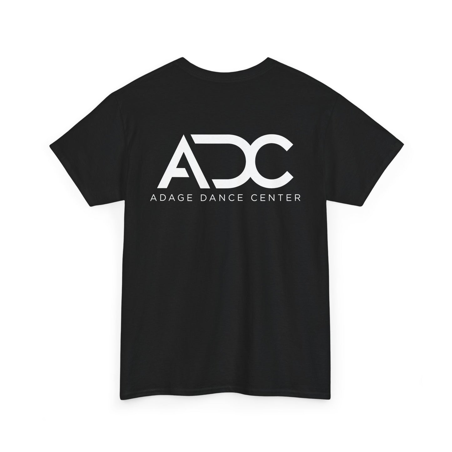 Adage Dance Center: Gildan Unisex T-Shirt (Front Logo, Back Logo)