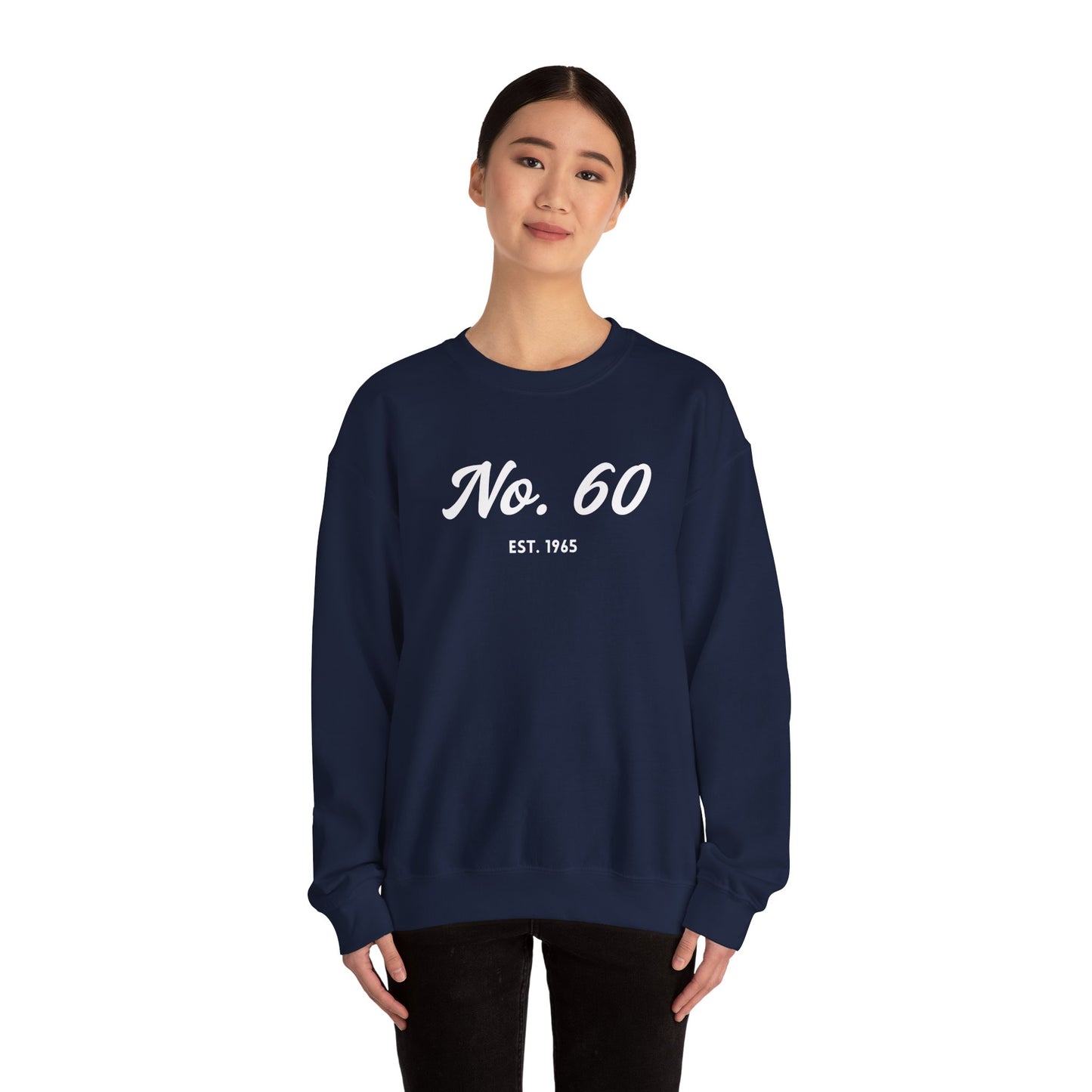 No. 60 EST 1965 - Unisex Crewneck Sweatshirt