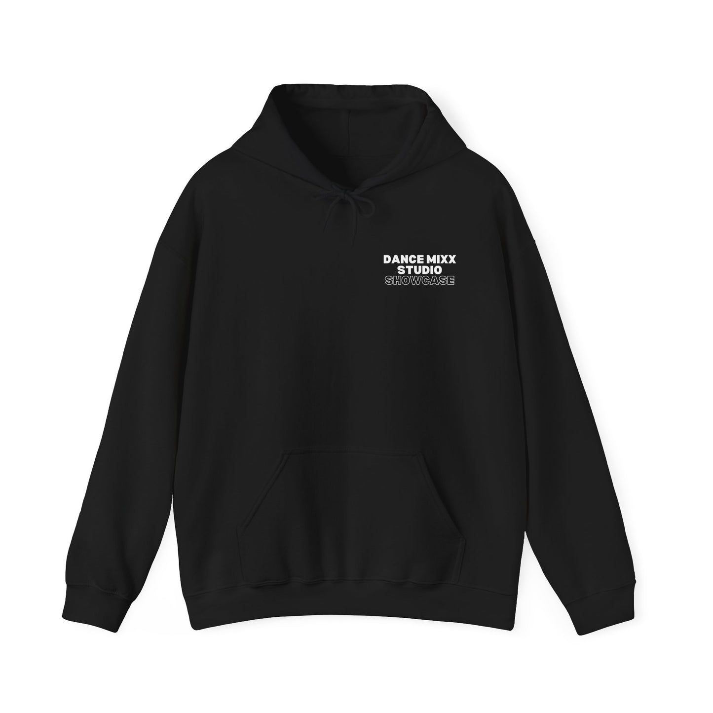 MIXX SHOWCASE - Unisex Hooded Sweatshirt (Front Studio, Back Showcase)