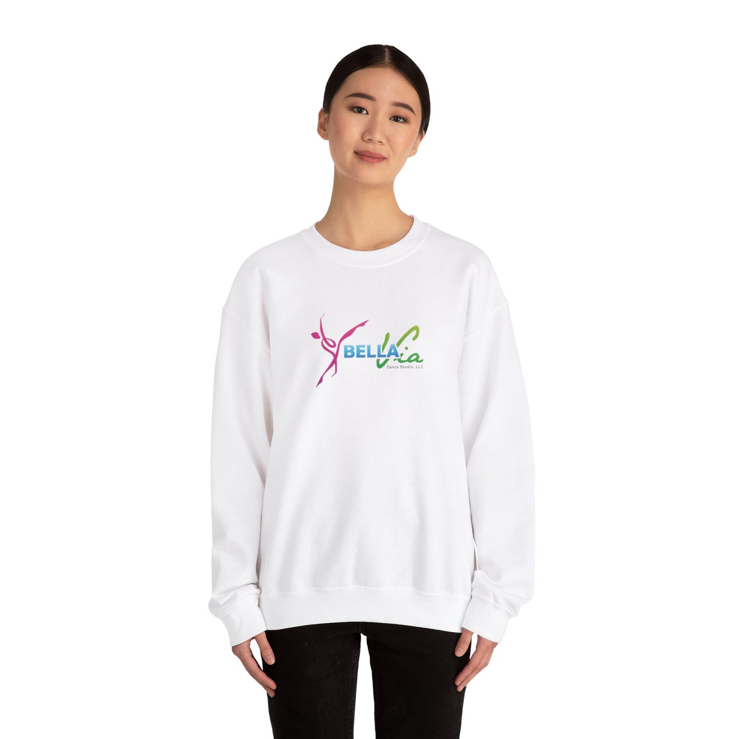 BellaVia - Unisex Crewneck Sweatshirt (Front Design)