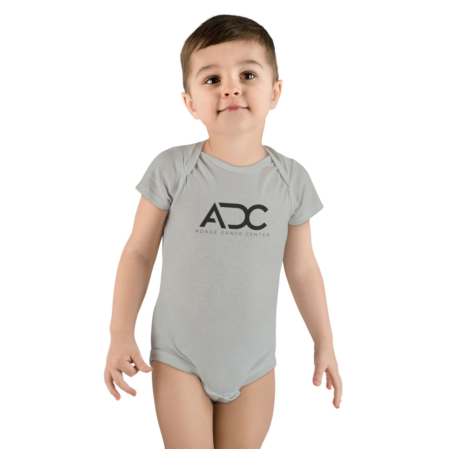 Adage Dance Center: Baby Onesie for Newborns (Front Logo)