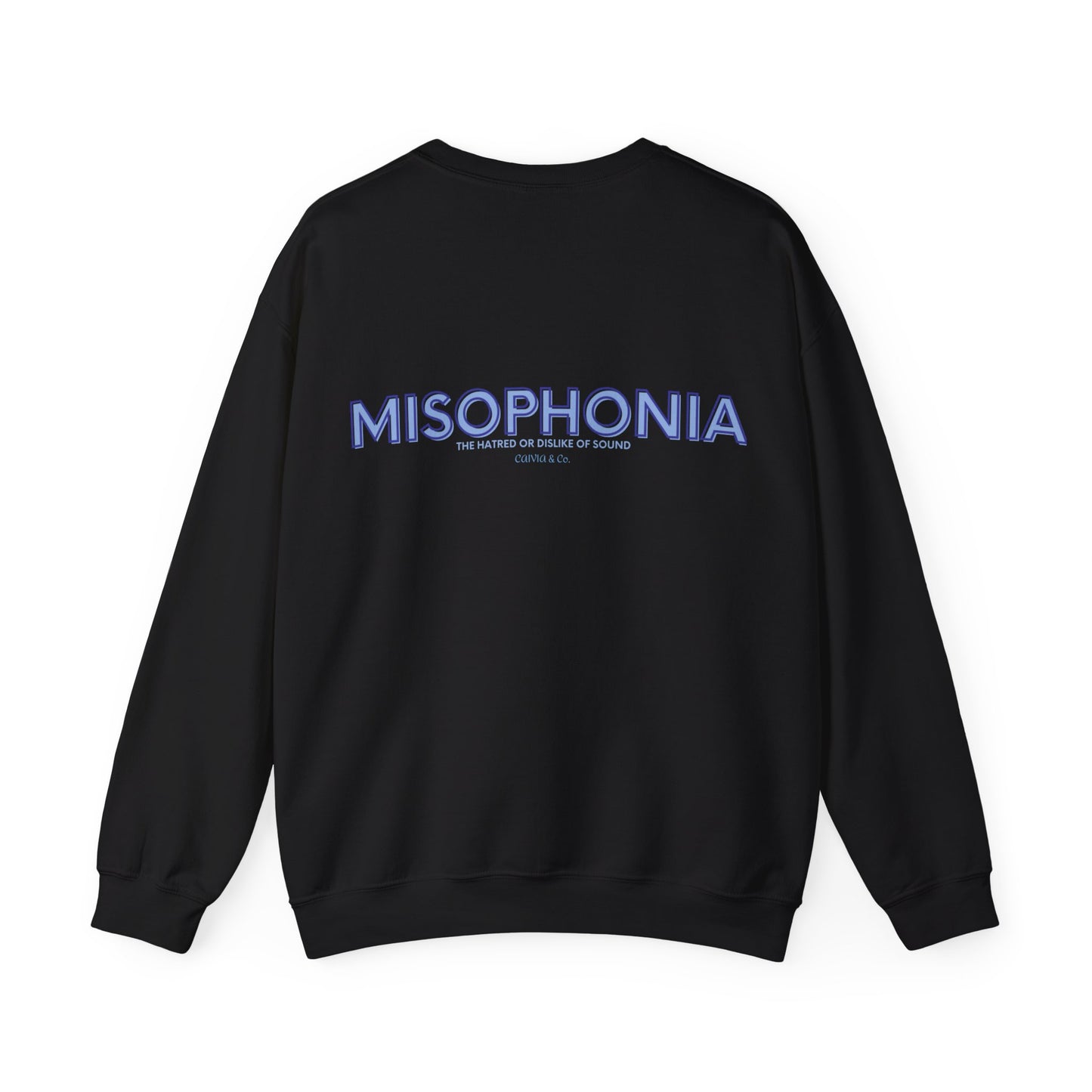 Misophonia - Unisex Crewneck Sweatshirt (Front and Back Design)