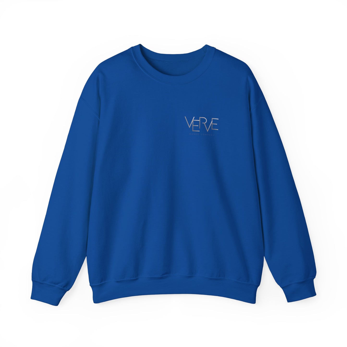 VERVE - Unisex Crewneck Sweatshirt (Front Logo, Back Design)