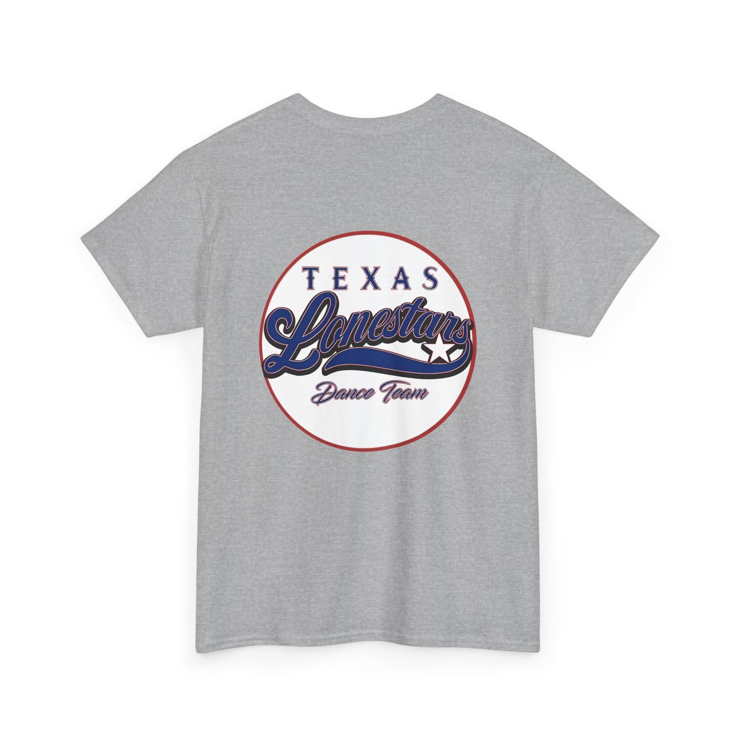 TEXAS LIVE! LONESTARS - Unisex Heavy Cotton Tee (Front Logo, Back Logo)