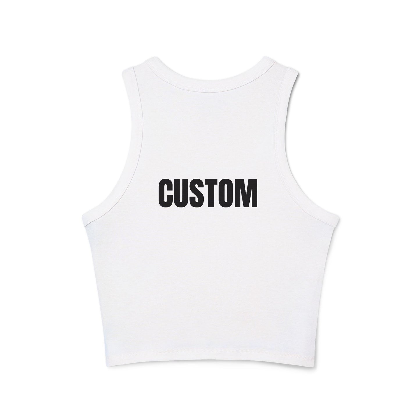 Fearless - Women's Ribbed Racerback Tank - CUSTOM (Read Description)