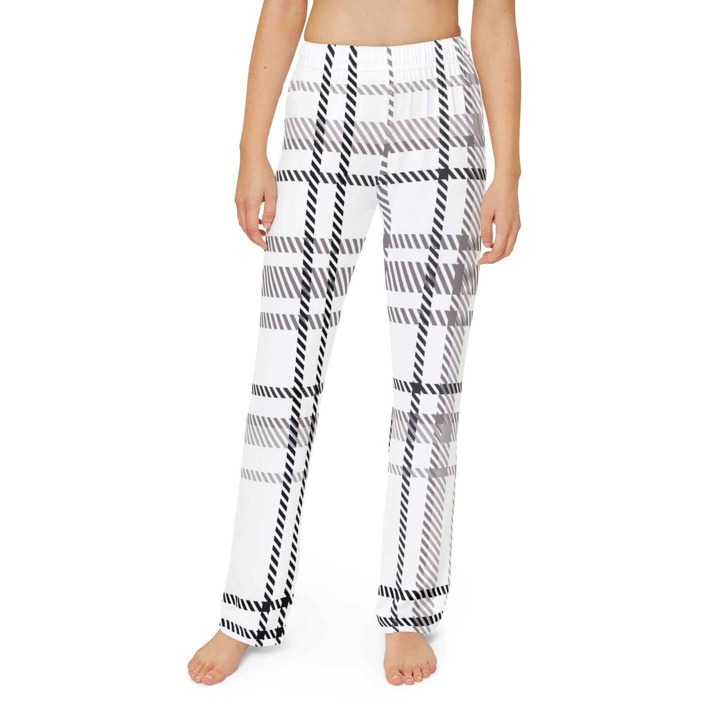 MIXX Fall - Kids Pajama Pants (Plaid Print, Left Leg Design)