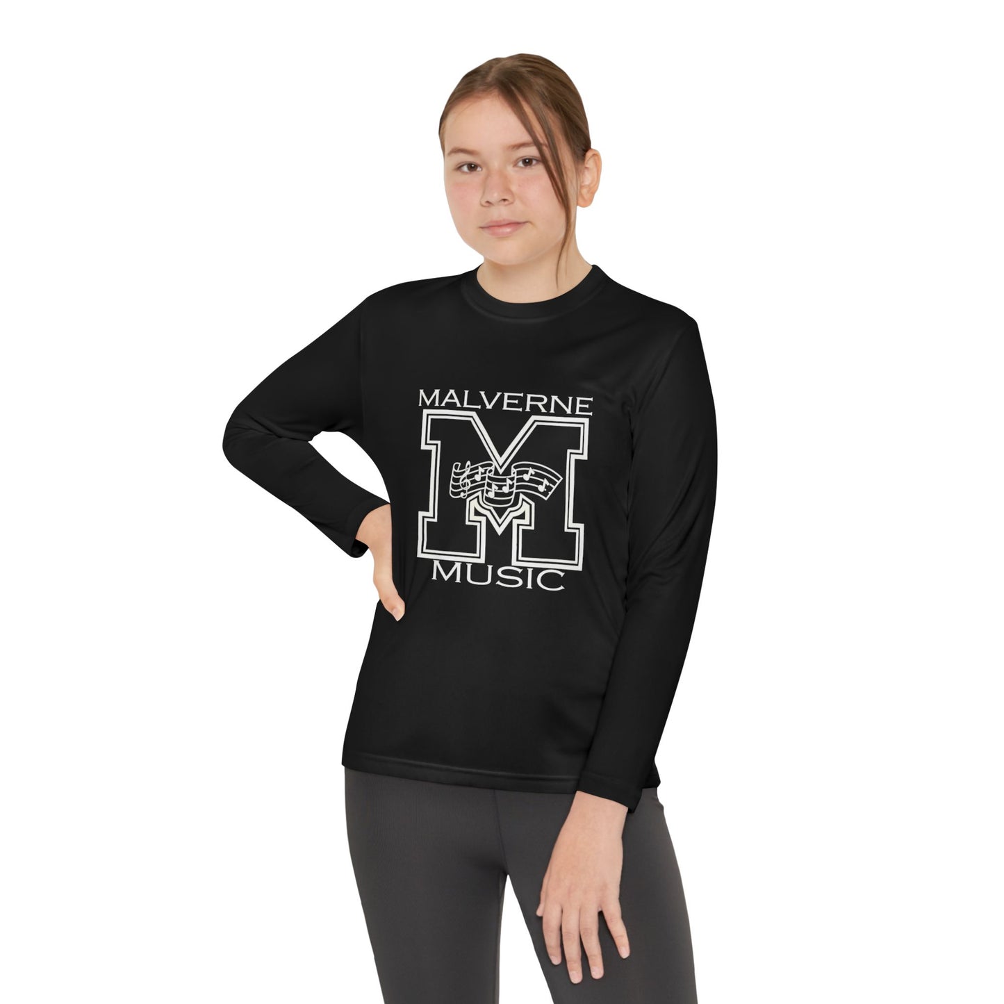 Malverne Music - Youth Long Sleeve Tee