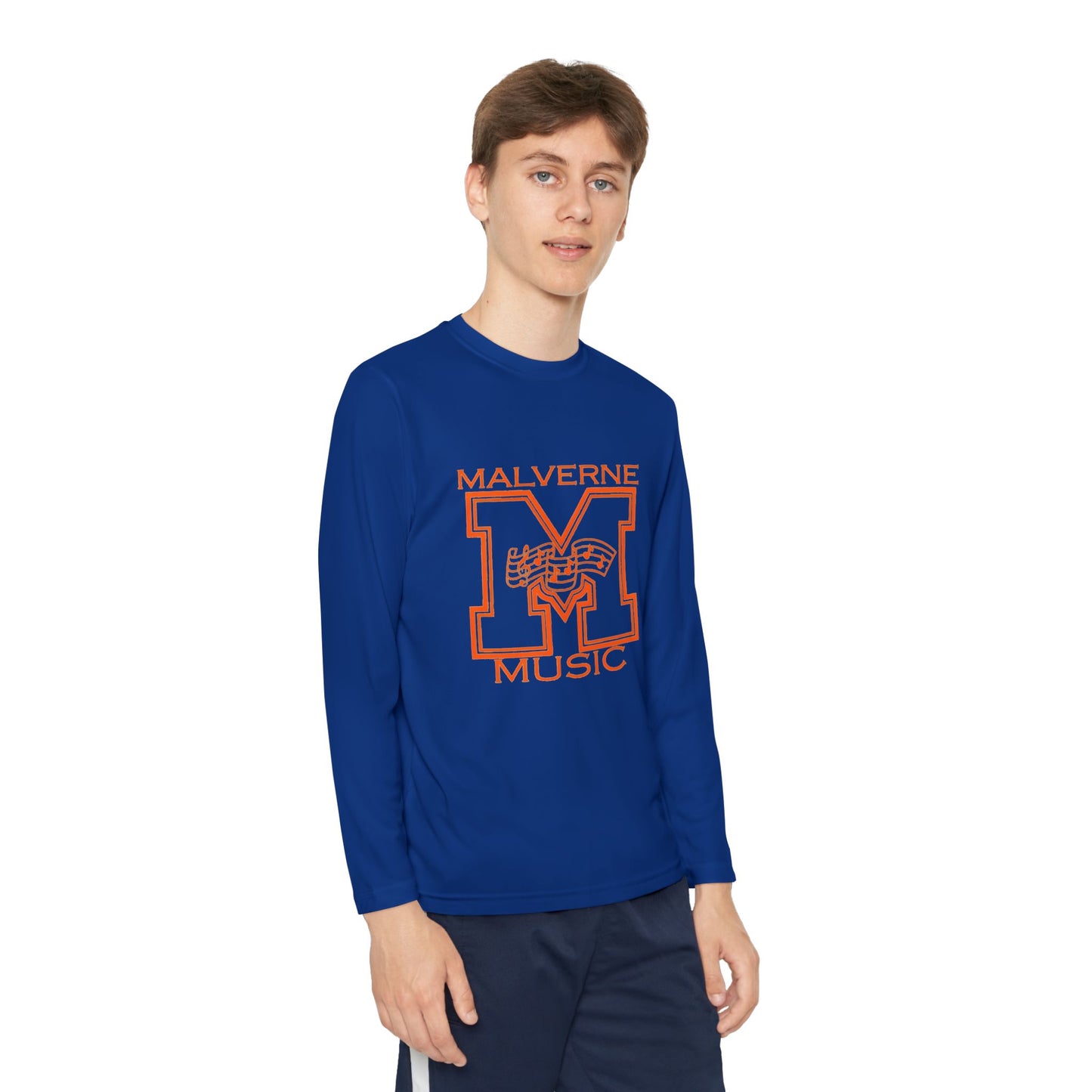 Malverne Music - Youth Long Sleeve Tee