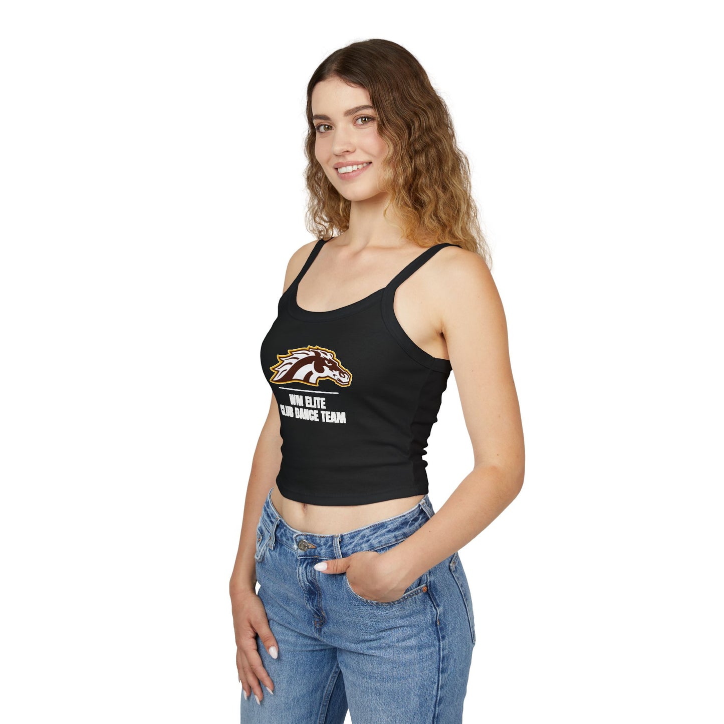 WMEDT - Womens Spaghetti Strap Tank Top