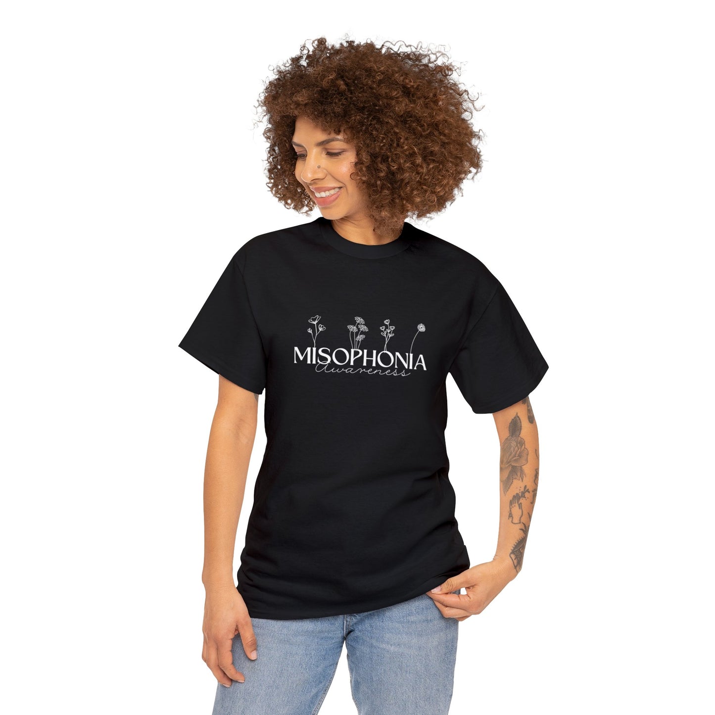 Misophonia - Unisex Cotton Tee (Front Design)