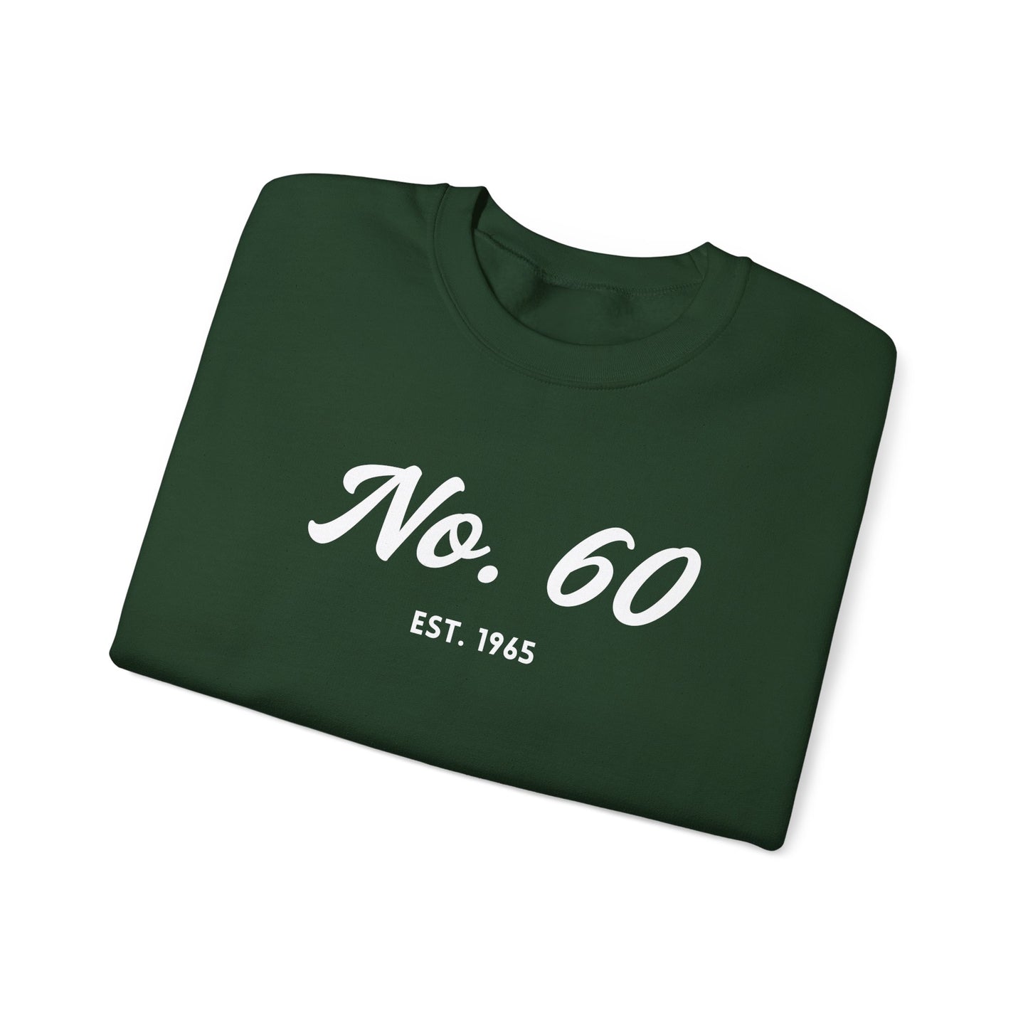 No. 60 EST 1965 - Unisex Crewneck Sweatshirt